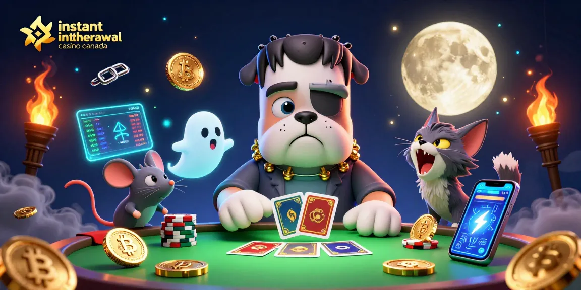 Experience instant withdrawal casino Canada with lively characters, crypto coins, and dynamic action!